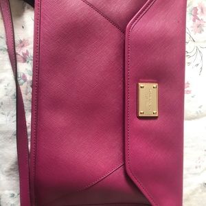 Michael Kors Fuschia/Pink Small Laptop/tablet Case
